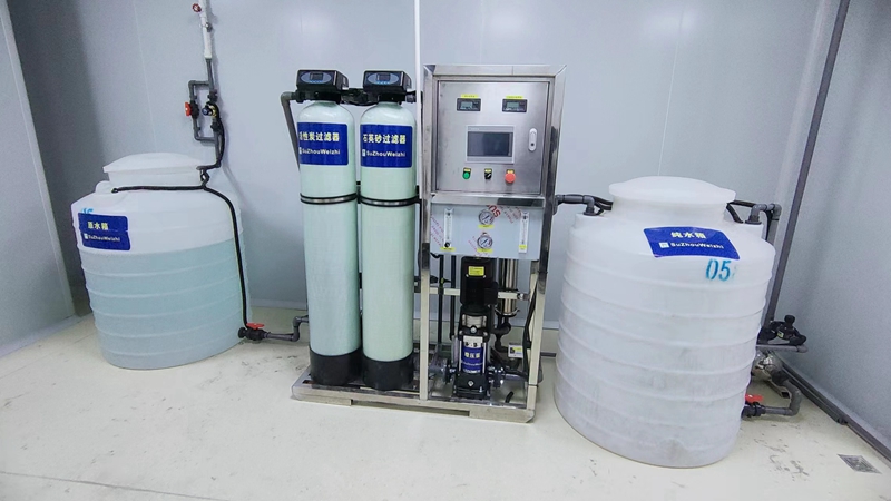 兩套0.5t/H純水設(shè)備(圖2)